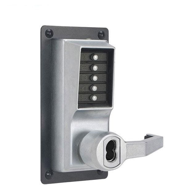 Dormakaba kaba: Exit Trim Lock with Lever, With Key Override, SFIC, RH - KABA-LRP1020B26D41