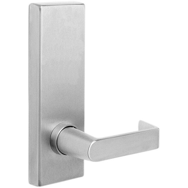 Dorma Escutcheon R Lever Trim, Passage Function, 630 Stainless Steel - YR23-630