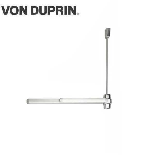 Von Duprin 9927 Series Surface Vertical Rod Exit Device, Grade 1 Surface Vertical Rod Exit Bar, Wide Stile Push - VNDP-9927EO-3-26D-LBR