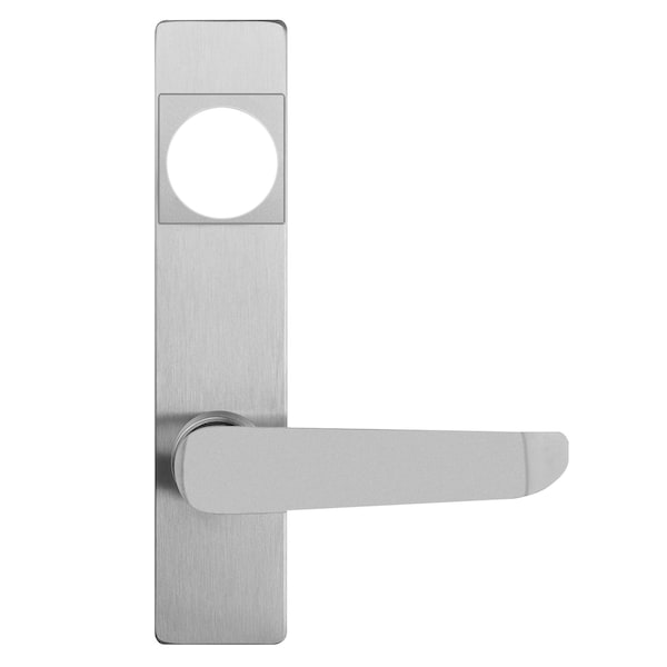 Detex Exit Trim, Classroom, S Lever, Less Cylinder, SP28 - 08BN 689