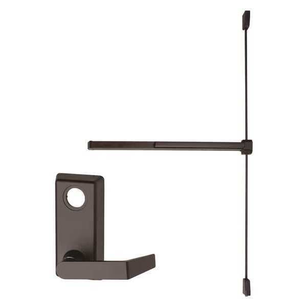 Von Duprin Rim, Medium Duty, 48 in. Door W, Series 22 - 22L-F-06-4-313
