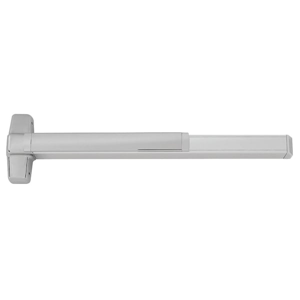 Von Duprin Grade 1 Concealed Vertical Rod Exit Bar for Wood Doors, 36-in Device, Exit Only, Less Dogging, Satin - LD9847WDCEO 3 26D