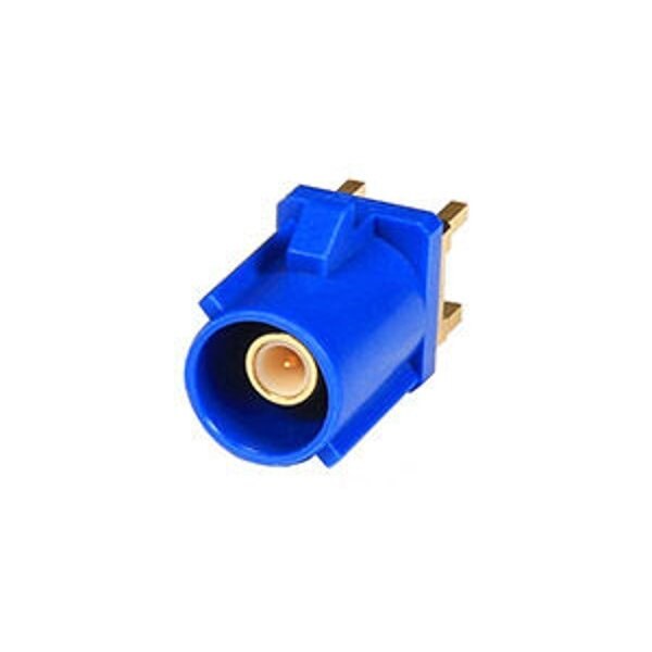 Molex 50 Ohms, Fakra Smb Jack, Vertical Through Hole, Keying Option B, Gold (Au) Plated Body, 16.80Mm - 734036241