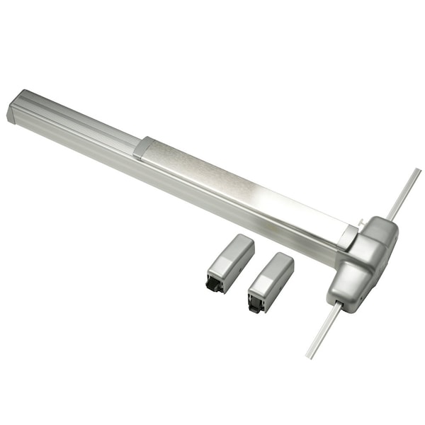 Von Duprin Grade 1 Surface Vertical Rod Exit Bar, Wide Stile Pushpad, 36-in Fire-rated Device, 84-in Door Heigh - QEL9927EO-F 3 US28