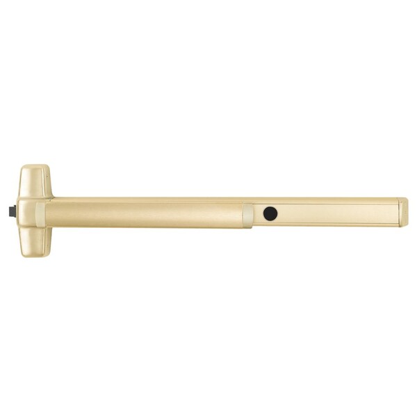 Von Duprin Grade 1 Rim Exit Device, 48-in, Classroom, Cylinder Dogging, Pull, Rim, Satin Brass Fnsh, Non-Handed - CD98TP 4 US4