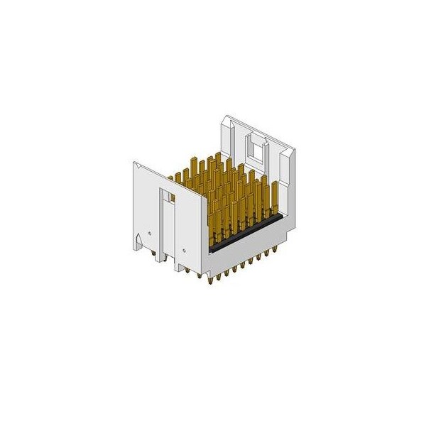 Fci High Speed / Modular Connectors Vs2 Airmax, Vert Hdr 54P, Small Press-Fit - 10123358-1011LF