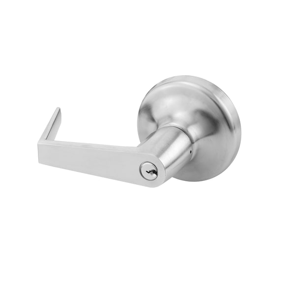 Yale Commercial Augusta Key in Lever Night Latch Rose Exit Device Trim US26D 626 Satin Chrome Finish - AU441F626