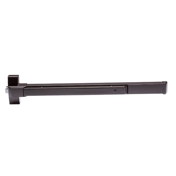 Global Door Controls EDTBAR Series Duronodic Grade 2 Commercial 36 in. Fire Rated Rim Touch Bar Exit Device - TH1100EDTBARFDU