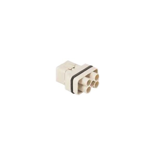 Molex Gwconnect Crimp Contact Insert, Male, 4-Pole-40A And 2-Pole-10A, For Crimp Contact, Size Qd - 7606.5915.0