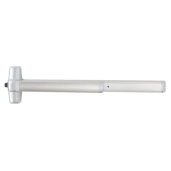 Von Duprin Grade 1 Mortise Exit Device, Wide Stile Pushpad, 48-in, Exit Only, Less Trim, Hex Key Dogging, Satin - 9875EO 4 US28