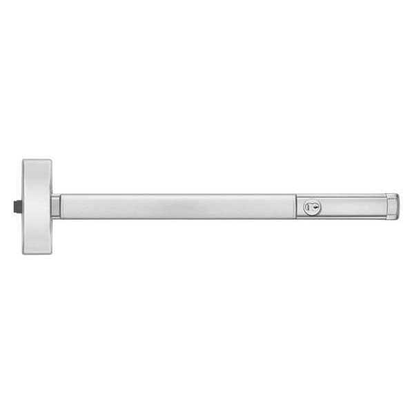 Precision Rim Exit Device, Satin SS, Series 2100 - 3R02108CD4908ALHRB630