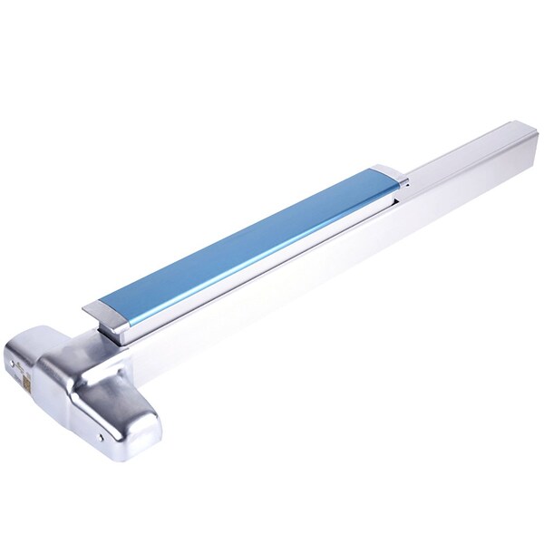 Von Duprin Grade 1 Concealed Vertical Rod Exit Bar, Wide Stile Pushpad, 36-in Device, 80-in to 100-in Door Heig - 9847EO 3 26D LBR