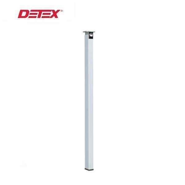 Detex KEYED REMOVABLE MULLION, 8 FOOT, RIM CYLINDER SOLD SEPARATELY - DTX-90KRX8
