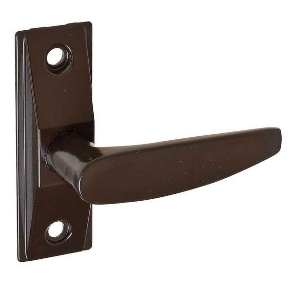 Kaba Ilco Deadlatch Lever Handle, Bronze - 456-S-RH-01-DU