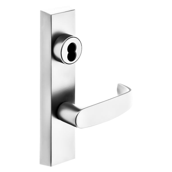 Sargent Grade 1 Exit Device Trim, Night Latch, Key Retracts Latch, For Rim and Mortise 8300, 8500, 8800, 89 - 70-704 ETL RHRB 26