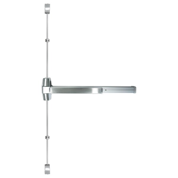 Inox Grade 1 Exit Dvc Surface Vertical Rod 36"x 84" 3 Hr Fire-Rtd Satin S/S - ED93F-SVR3684-32D