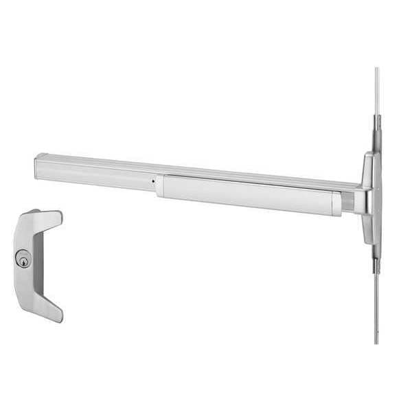 Von Duprin Concealed Vertical Rod, 36 in. Door W - 3347A-NL 3 26D RHR
