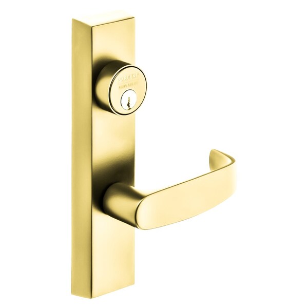 Sargent Grade 1 Exit Device Trim, Storeroom Function, Key Unlocks Trim, Trim Retracts Latch/Trim Relocks whe - 706-8 ETL LHRB 3