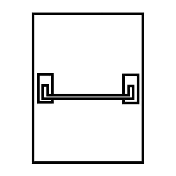 Corbin Russwin Narrow Stile Crossbar Rim Exit Device, Left Hand Reverse, 36-in, Satin Stainless Steel - ED7200 630 LHR