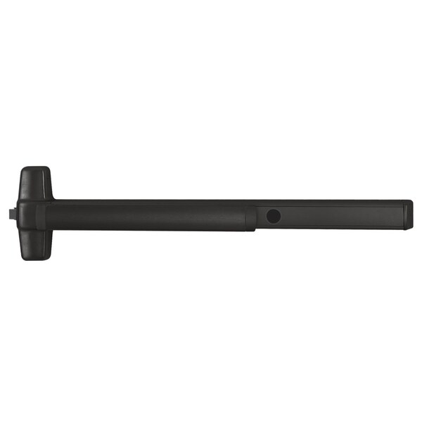 Von Duprin Grade 1 Rim Exit Device, 36-in, Exit Only, Cylinder Dogging, Non-Keyed, Black Anodized Aluminum Fini - CD98EO 3 315