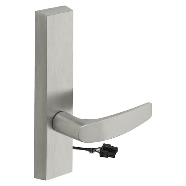 Sargent Grade 1 Electrified Exit Device Trim, Fail Secure, Power Off, Locks Lever, For Rim 8800 and NB8700 - 774-8 ETB 24V RHRB 26D
