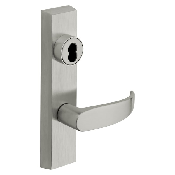 Sargent Grade 1 Exit Device Trim, Storeroom Function, Key Unlocks Trim, Trim Retracts Latch/Trim Relocks whe - 70-706-8 ETP LHRB 26D