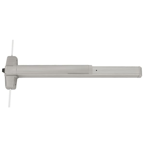 Von Duprin Grade 1 3 Point Exit Bar, 48-in Device, 84-in Door Height, Exit Only, Hex Dogging, Satin Stainless S - 9857EO 4 32D