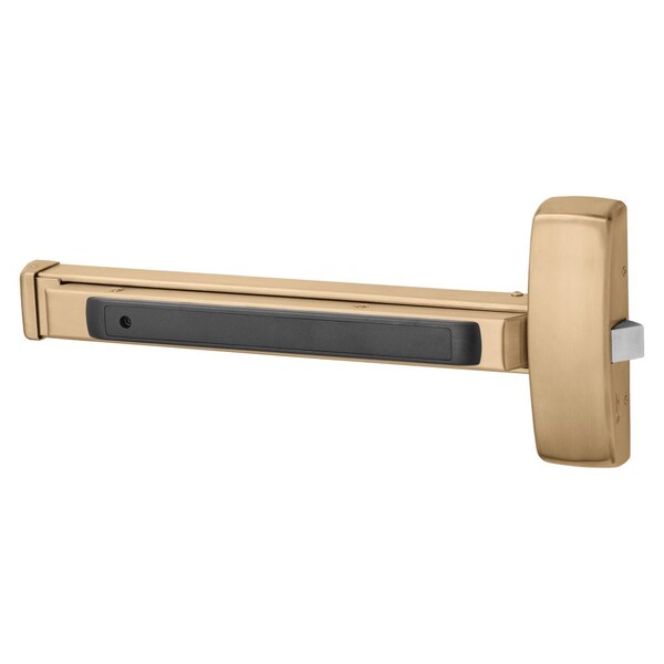Sargent Grade 1 Rim Exit Bar, Wide Stile Pushpad, 32-in Device, Exit Only, Hex Key Dogging, Satin Bronze Cle - 8888E 10