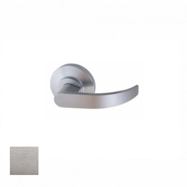 Dorma Key-In-Curved Lever, Passage Function, Lever Always Active, 626 Satin Chrome Finish - 8C23-626