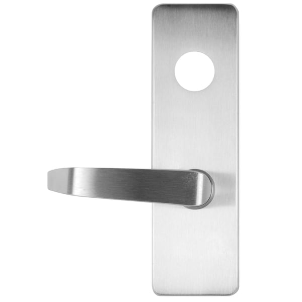 Detex Exit Trim, Storeroom, S Lever, Less Cylinder, US26D, LHR - 09DNS LHR 626