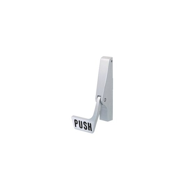 Jackson Satin Aluminum Body and Paddle Assembly for Right Hand Reverse Bevel 1085P Series Concealed Vertical - 30984628