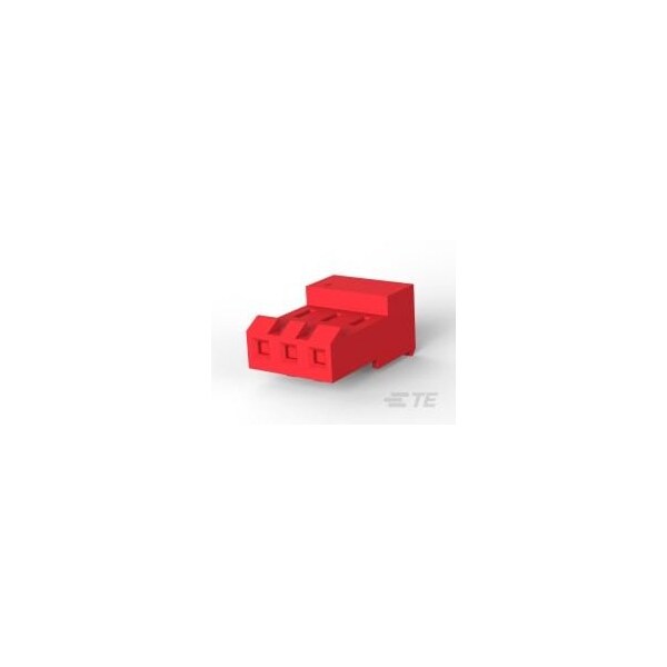 Te Connectivity 03P MTA156 CONN ASSY 22AWG RED - 3-640428-3