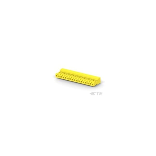Te Connectivity 17P MTA156 CONN ASSY 20AWG YEL - 4-640427-7