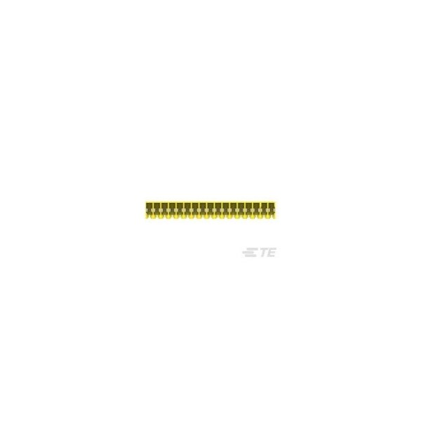 Te Connectivity 17P MTA156 CONN ASSY 20AWG YEL - 4-640427-7
