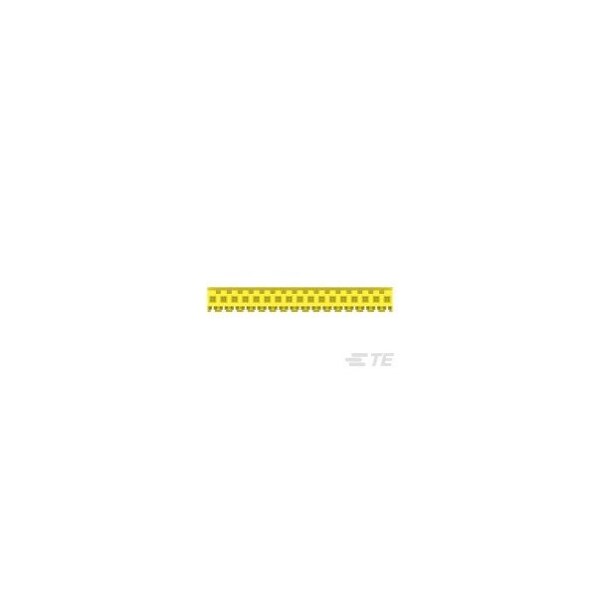 Te Connectivity 17P MTA156 CONN ASSY 20AWG YEL - 4-640427-7