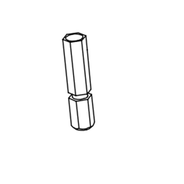 Von Duprin Hex Dogging Shaft For Use on 22, 33/35A, 98/99 Series Exit Devices - 090040-00