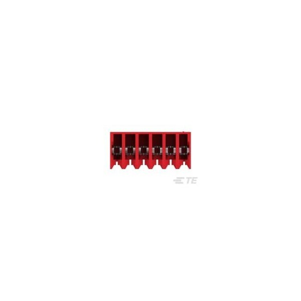 Te Connectivity 06P MTA100 CONN ASSY 22AWG RED - 3-640440-6
