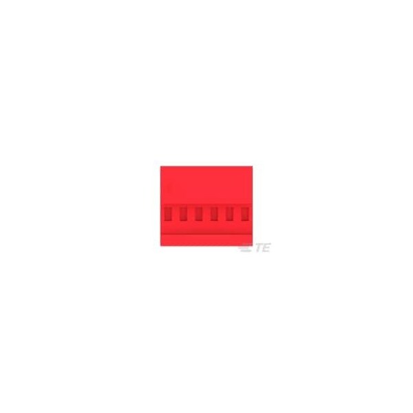 Te Connectivity 06P MTA100 CONN ASSY 22AWG RED - 3-640440-6