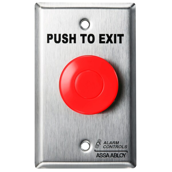 Alarm Controls Alarm Controls TS Series, Pushbutton, Stainless Steel - TS-14R