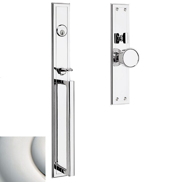 Baldwin Entry Hollywood Hills ENTR Trim Active Exterior Trim Life Bright NKL - 6946.055