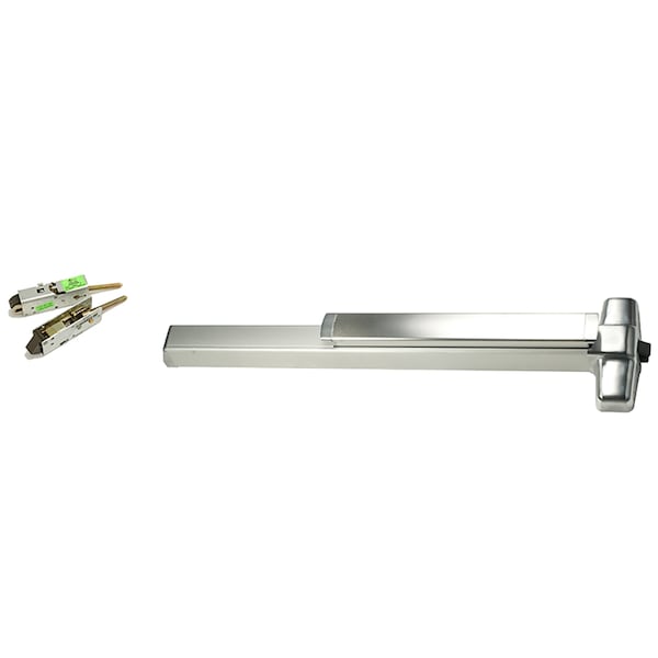 Von Duprin Grade 1 Fire Rated CVR Exit Device, Exit Only, 36" x 84", US32D - 9847EO-F 3 32D