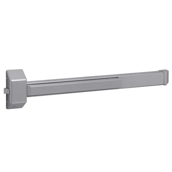 Sargent Reversible Heavy Duty Rim Exit Device Exit Only for 24" to 32" Door Sprayed Aluminum Enamel - 3828EEN
