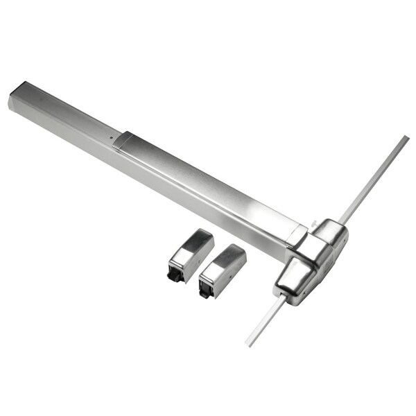 Von Duprin Grade 1 Surface Vertical Rod Exit Bar, Wide Stile Pushpad, 48-in Panic Device, 84-in Door Height, Ex - QEL9827EO 4 26D