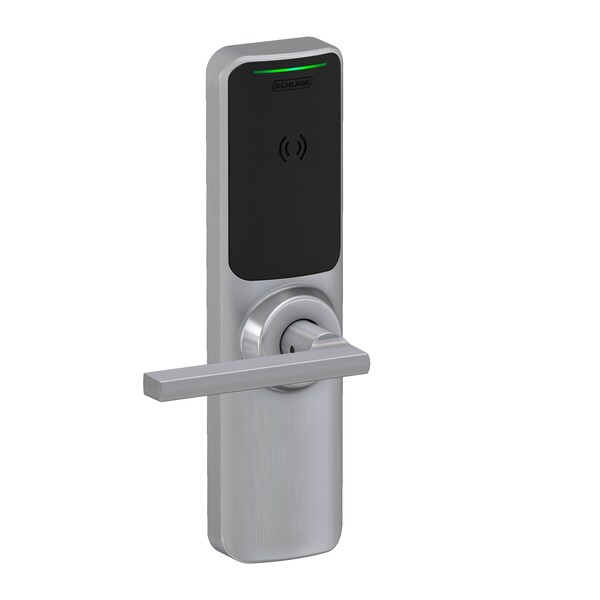 Schlage Electronics Schlage Electronic XE360 Series Wireless Exit Trim with Wide Escutcheon for Falcon 25 Rim - XE360EW25ROFISMP6LAT626