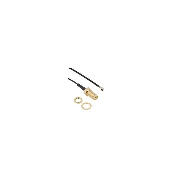 Rf Rf Cable Assemblies Sma Rp Bh Jk-Amc Plg 1.37Mm Cable, 50 Mm - 336314-14-0050