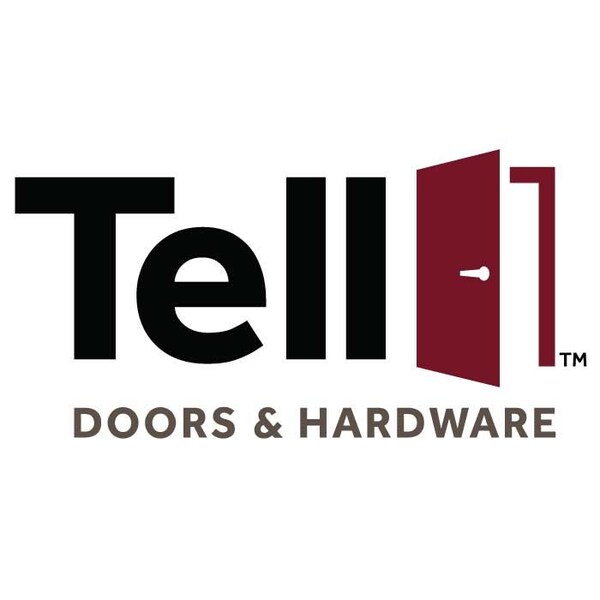Tell Tell Pro Line Grade 1 Surface Vertical Rod Exit Device, Fits 28 to 36 Door, AL Aluminum Finish - ED736-VR-AL