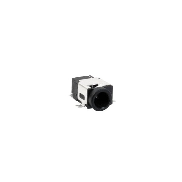 Cui Devices Dc Power Connectors 0.8 X 3.35 Mm, 2.5 A, Horizontal, Surface Mount (Smt), Shielded, 3 Conductor,  - PJ-029-SMT-TR