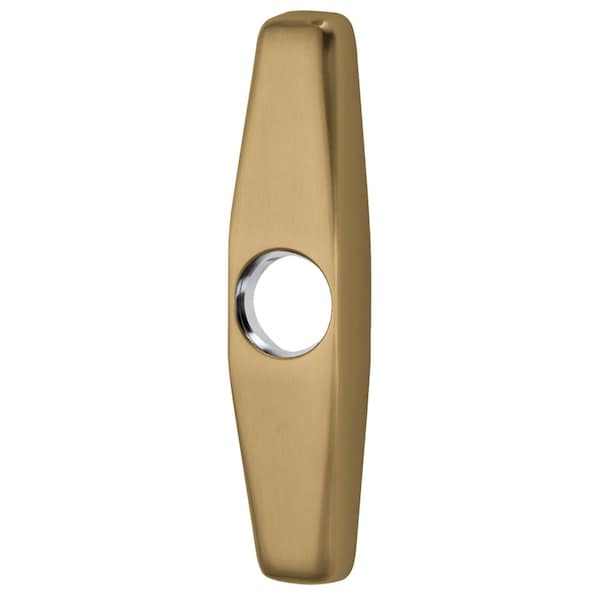 Von Duprin Night Latch Trim, Less Pull, Satin Brass Finish - 388NL US4