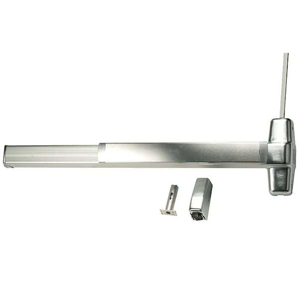 Von Duprin Grade 1 Surface Vertical Rod Exit Bar, Wide Stile Pushpad, 36-in Panic Device, 84-in Door Height, Ex - RXQEL9927EO 3 26D LBR