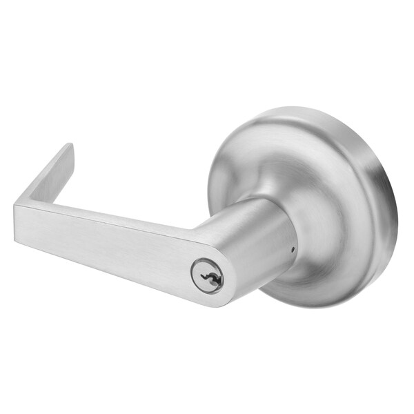 Yale Commercial Augusta Key in Lever Classroom Rose Exit Device Trim US26D 626 Satin Chrome Finish - AU446F626